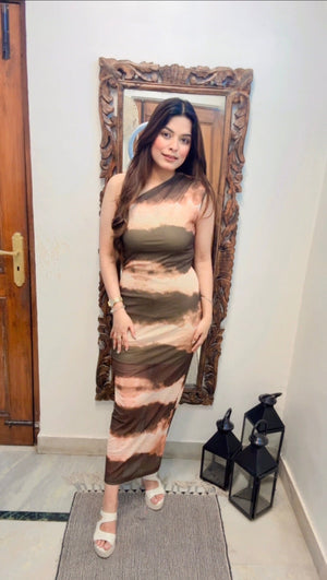 Lit26 Power Net Dress