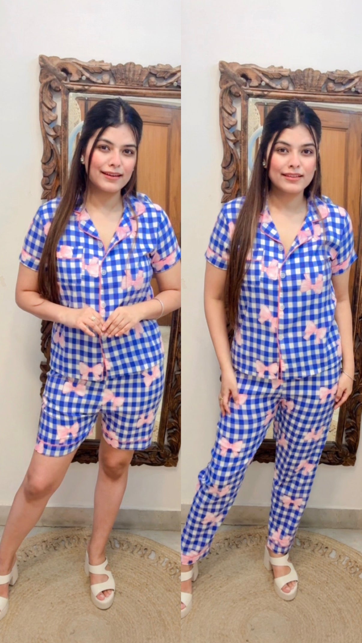 Nightsuit L112 (shirt,shorts n lower)