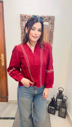 Emb K Shirt