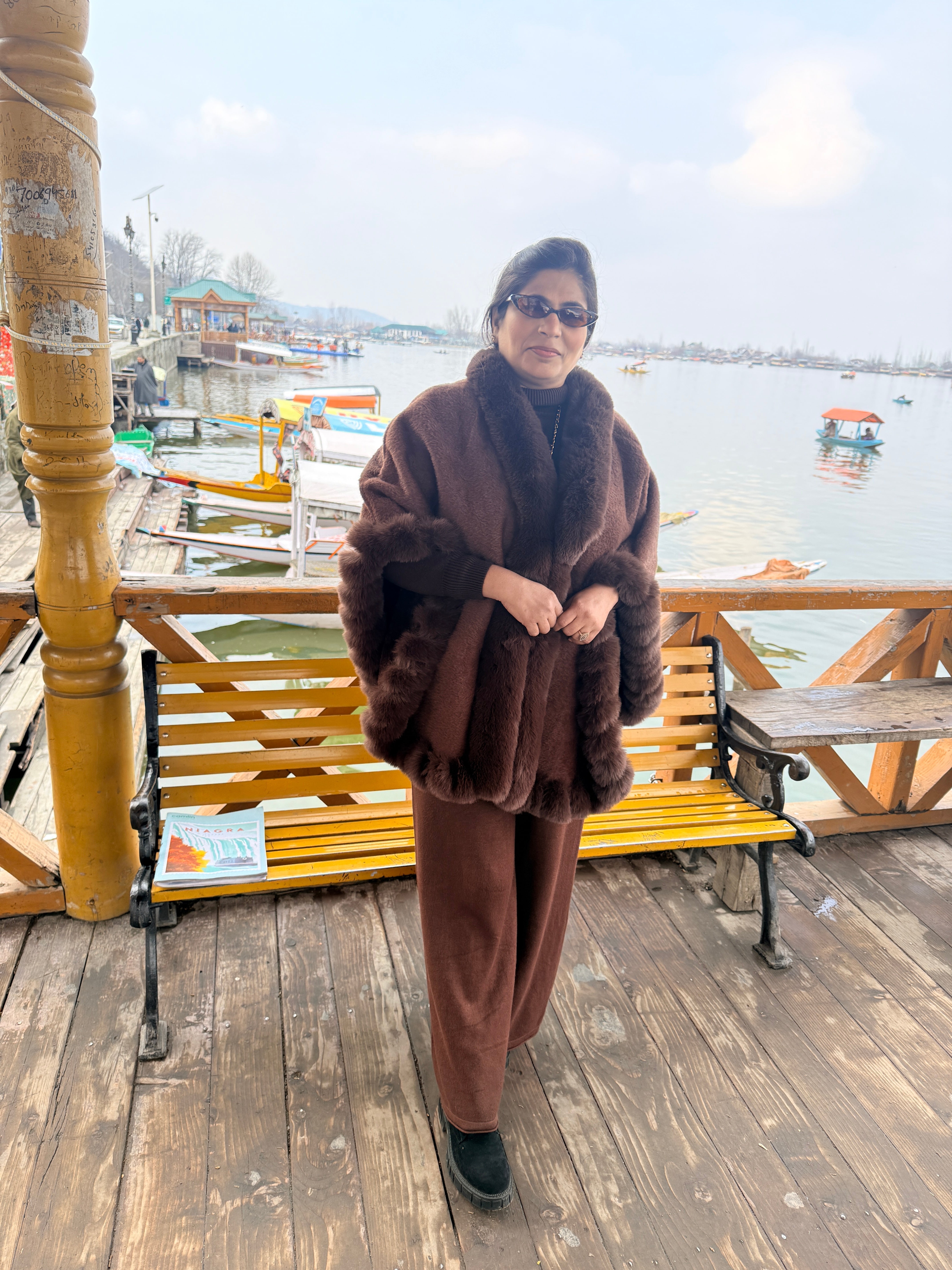 Furr Cape with fleece