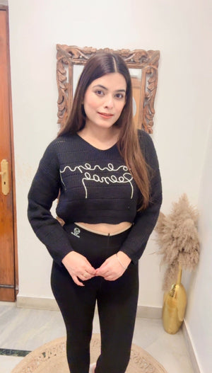 Lt0999 Warm Crop Top