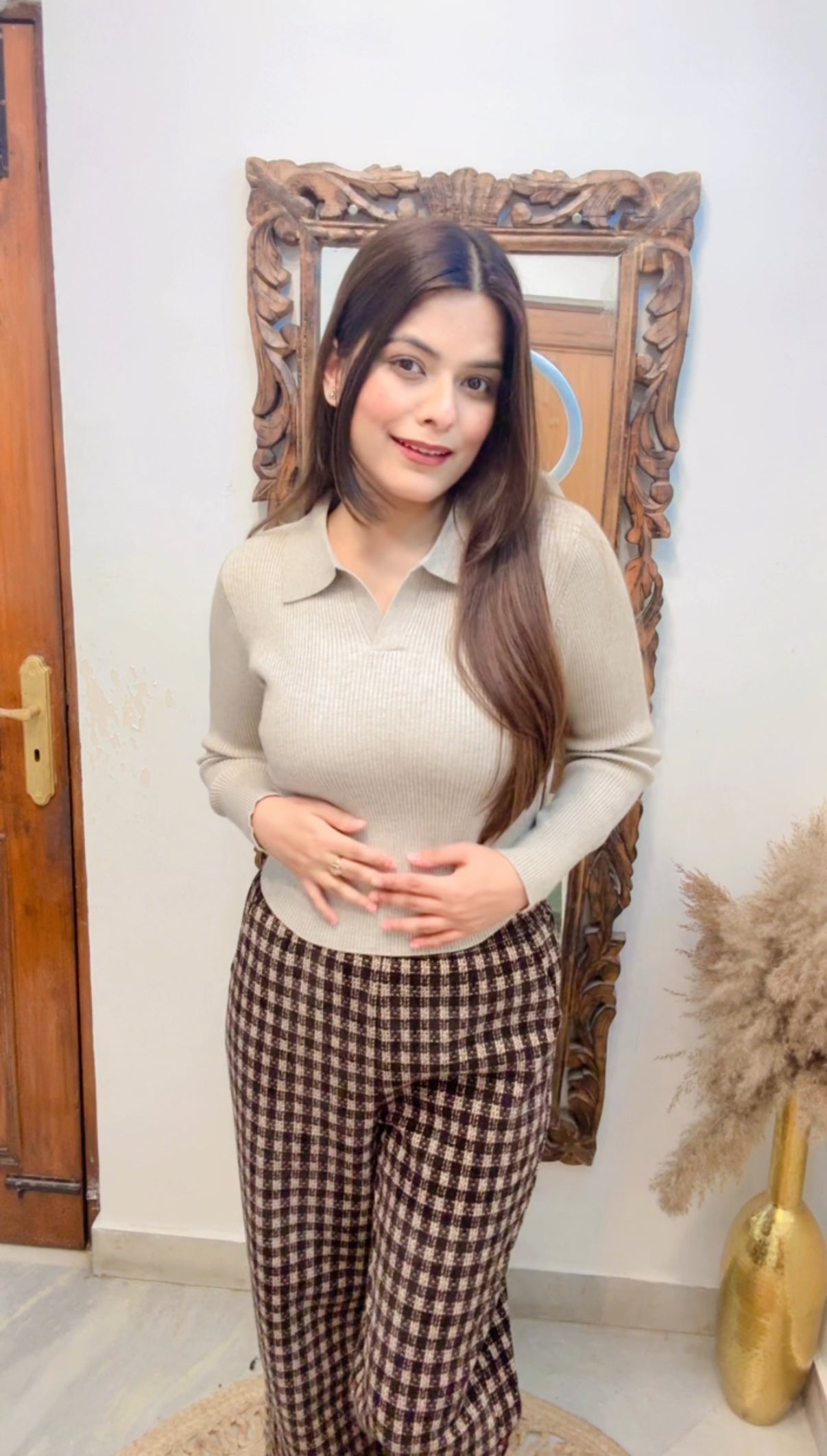 Heavy Quality Collar Top