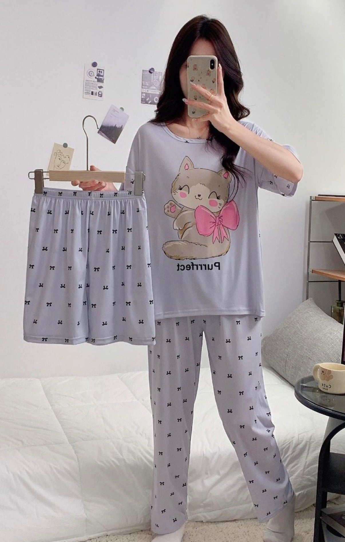 Nightsuit L111 (tshirt,shorts n lower)