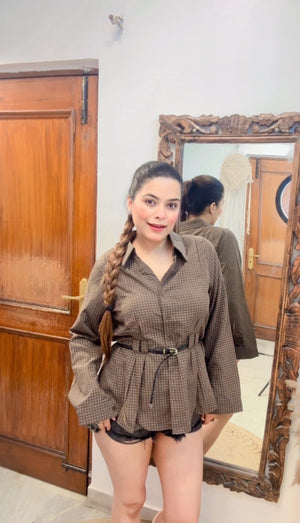 Lit Shirt 144 with belt