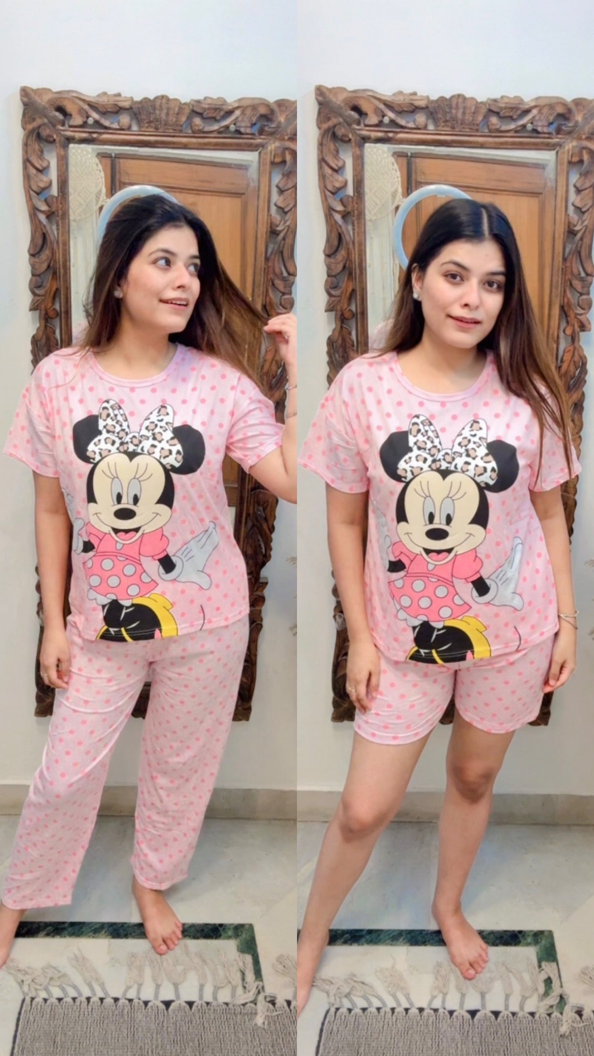 Nightsuit L111 (tshirt,shorts n lower)