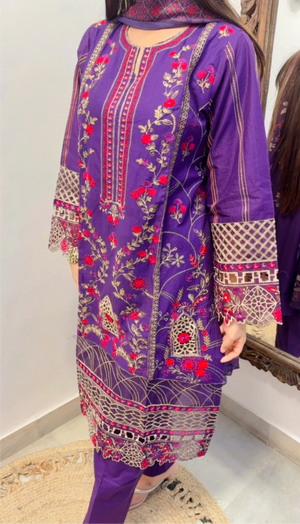 Wafa Three Piece Set