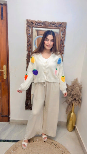 Strawberry Cardigan