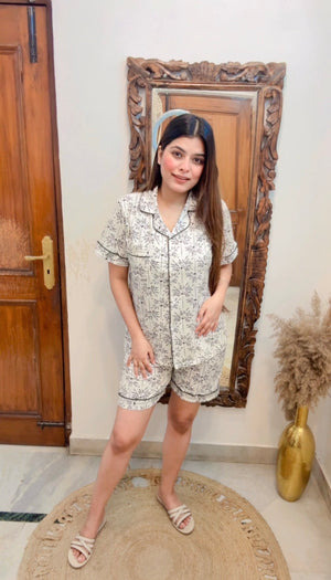 Nightsuit L110 (shirt,shorts n lower)