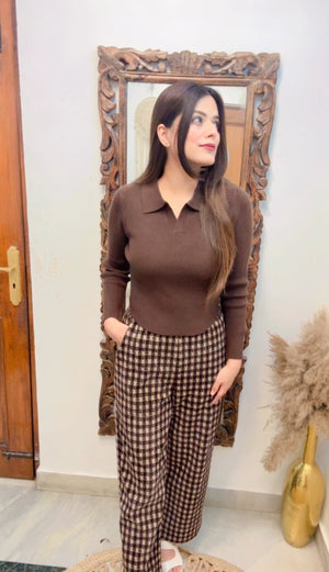 Heavy Quality Collar Top