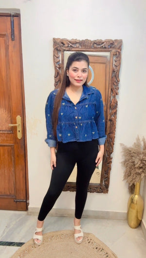 Lit Shirt 142 soft denim