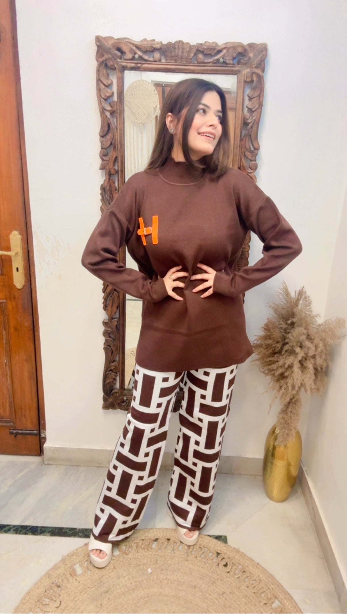 Oversized Sweatshirt Imported Co ord