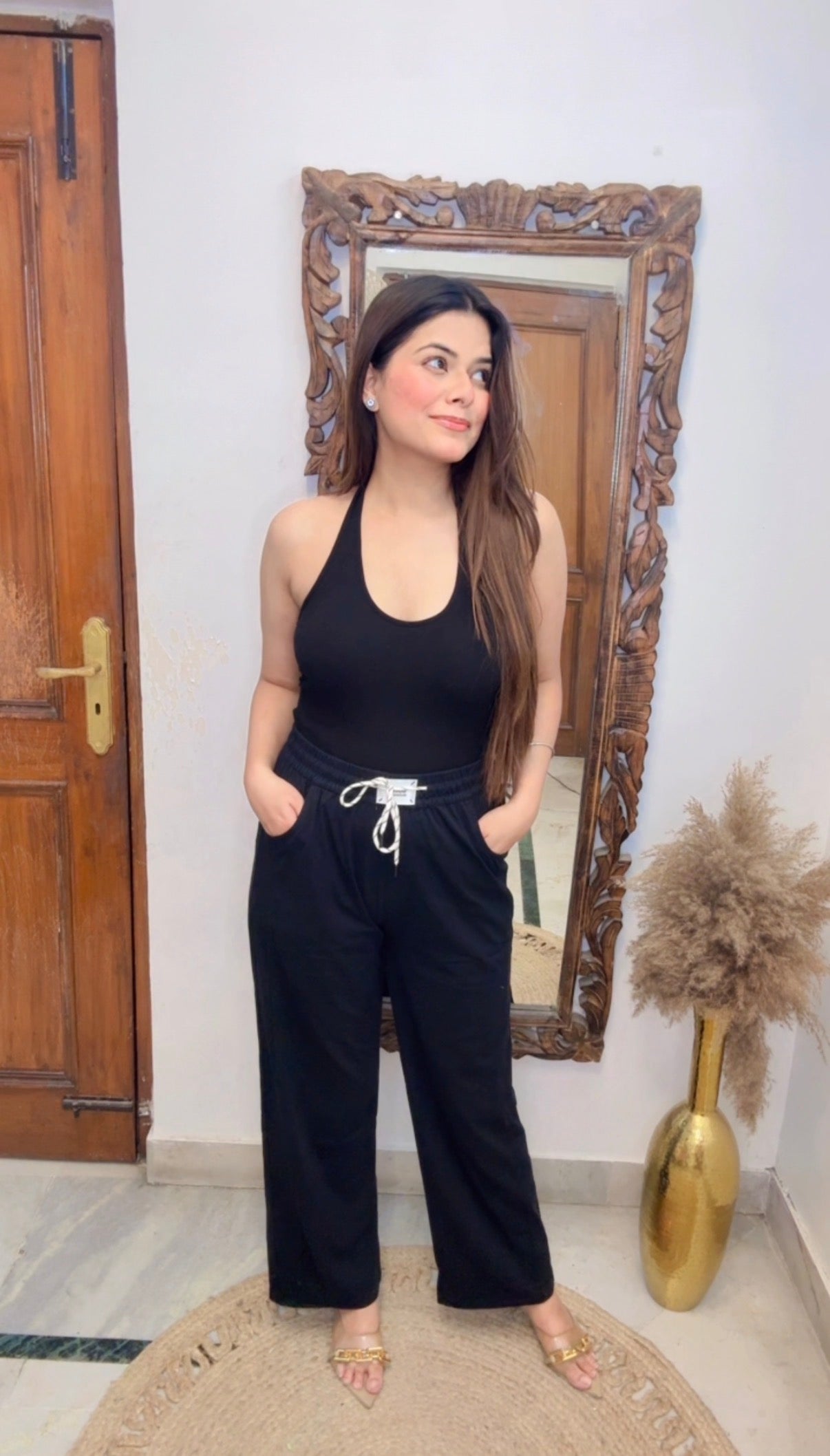 Denim lower pant