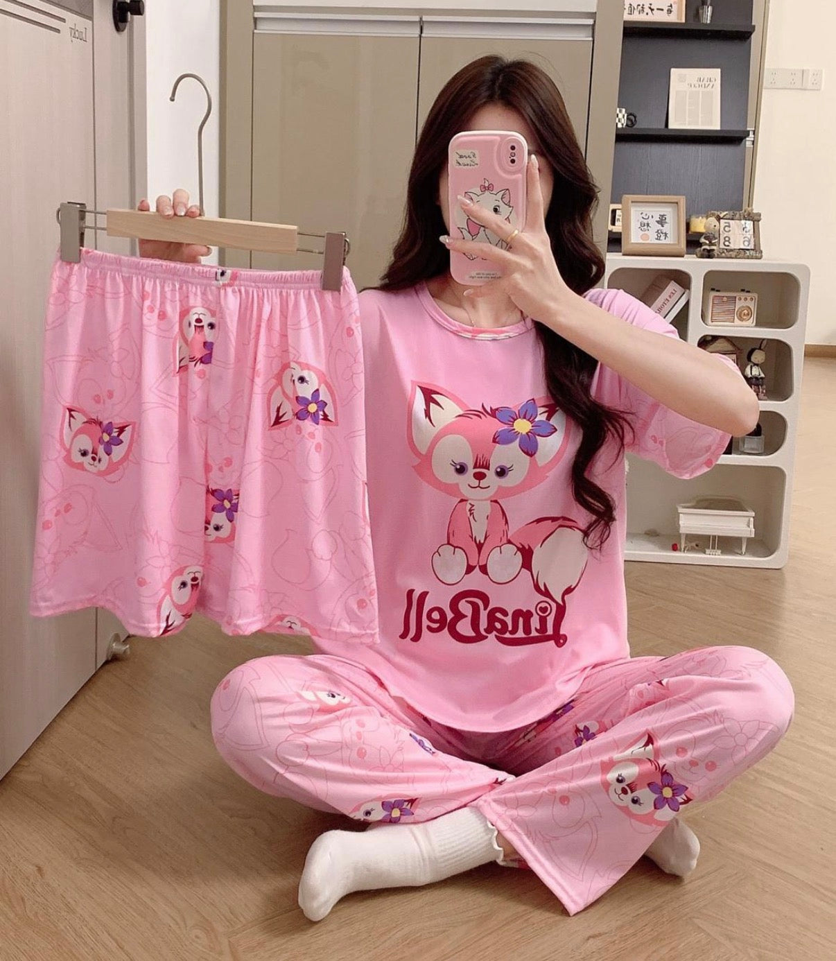 Nightsuit L111 (tshirt,shorts n lower)