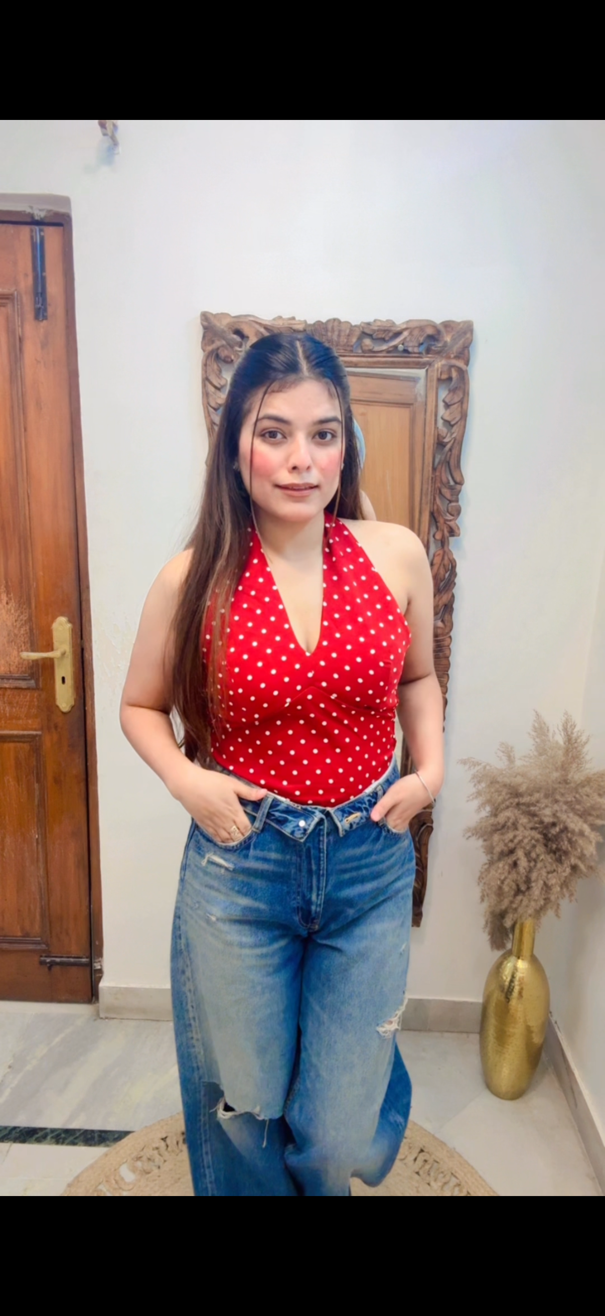 Lit Top 202 padded with broach