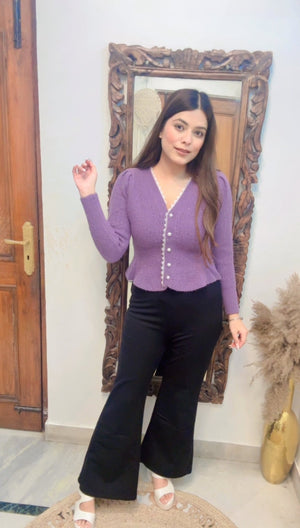 Christy Top with lace