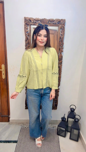 Emb K Shirt