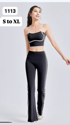 Padded Top , Bootcut Pants Combo