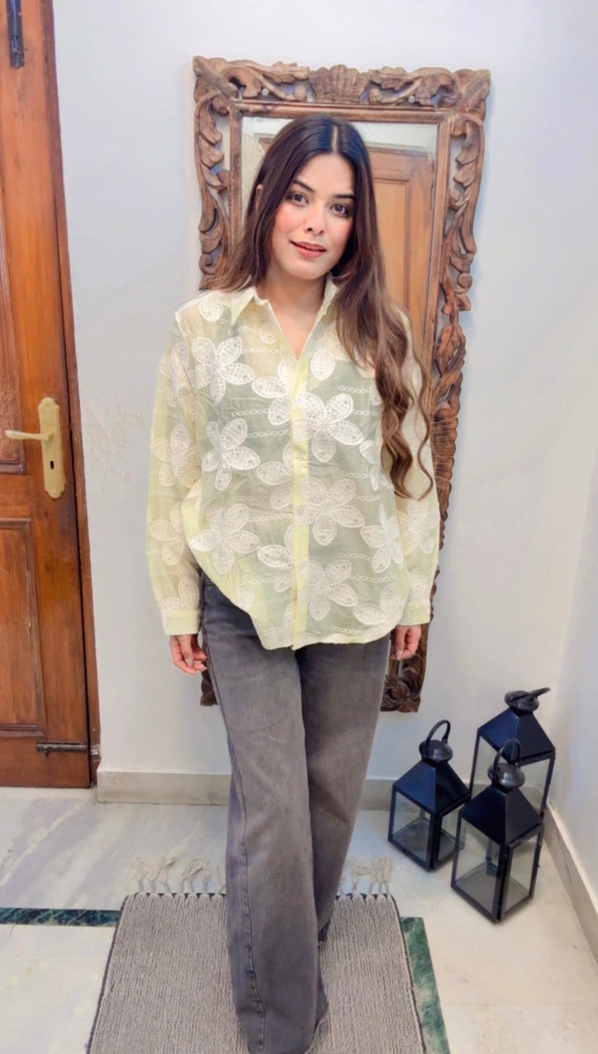 (Nooris Embroidered Shirt