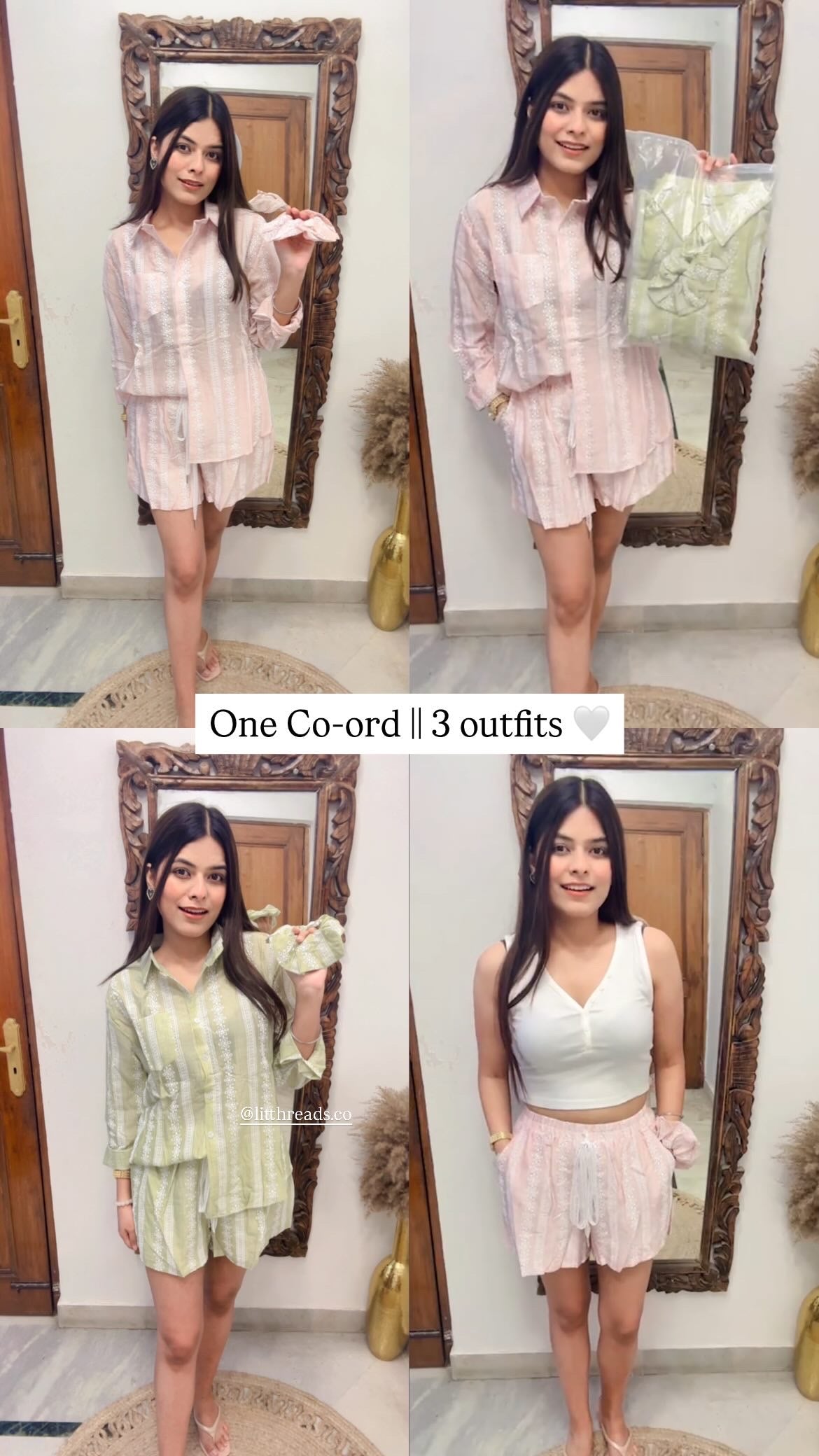 Fizzy Two Piece Set with Scrunchie