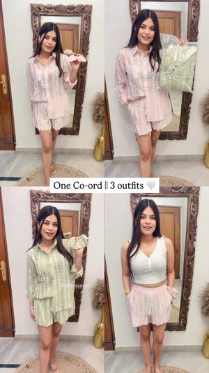Fizzy Two Piece Set with Scrunchie