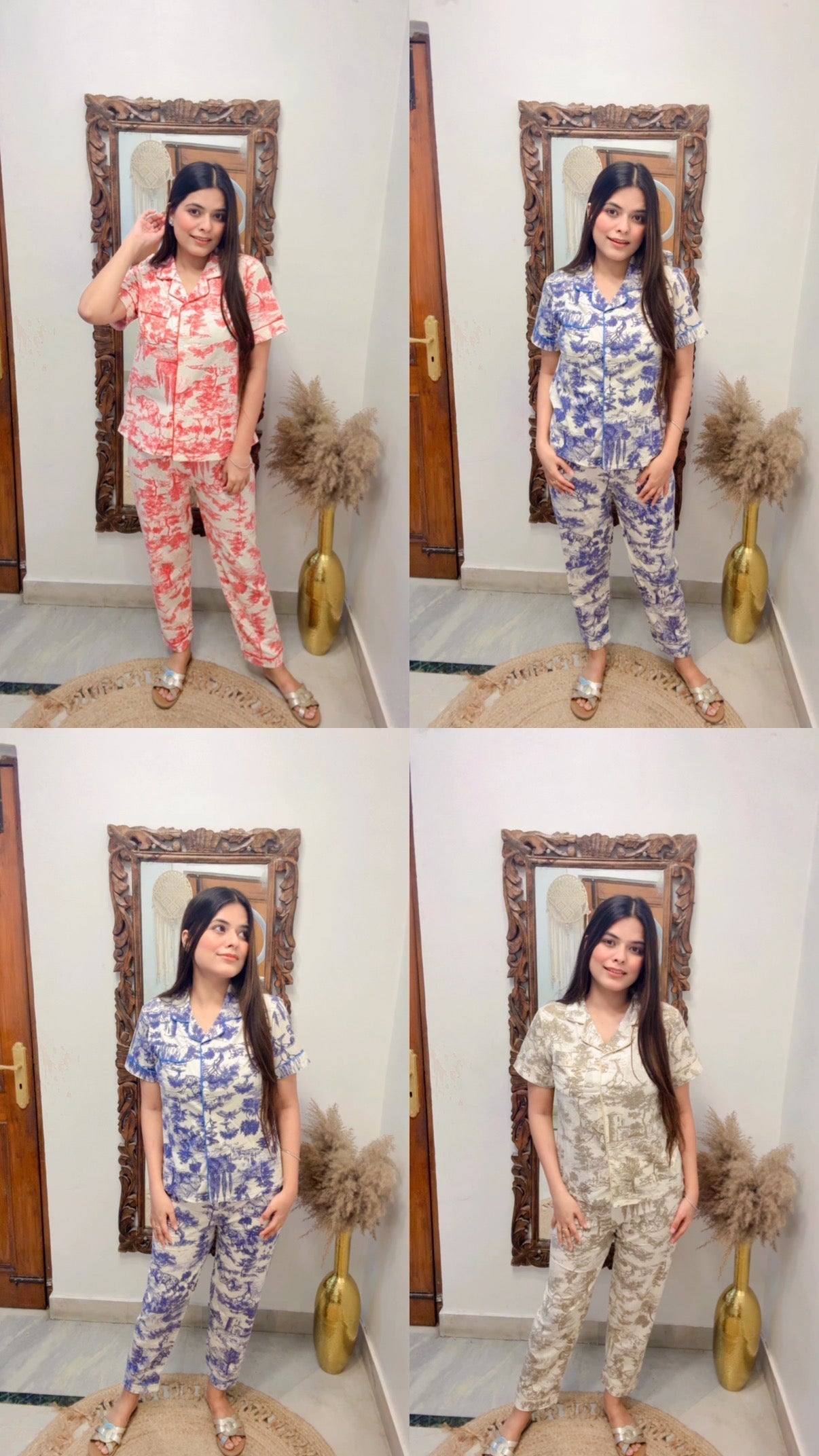 Luxury Print Nightwear