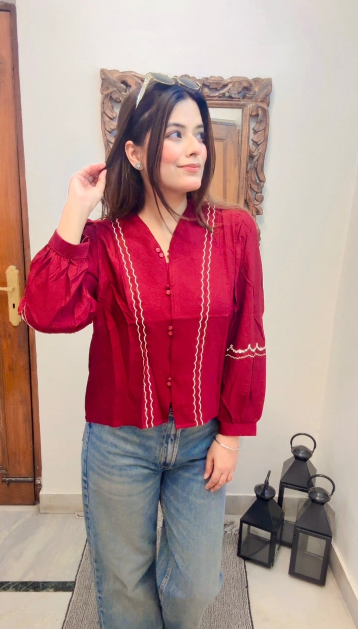 Emb K Shirt