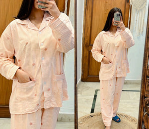 Flora Plus Size Nightset