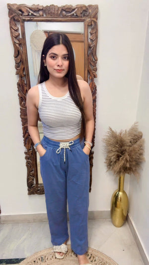 Denim lower pant