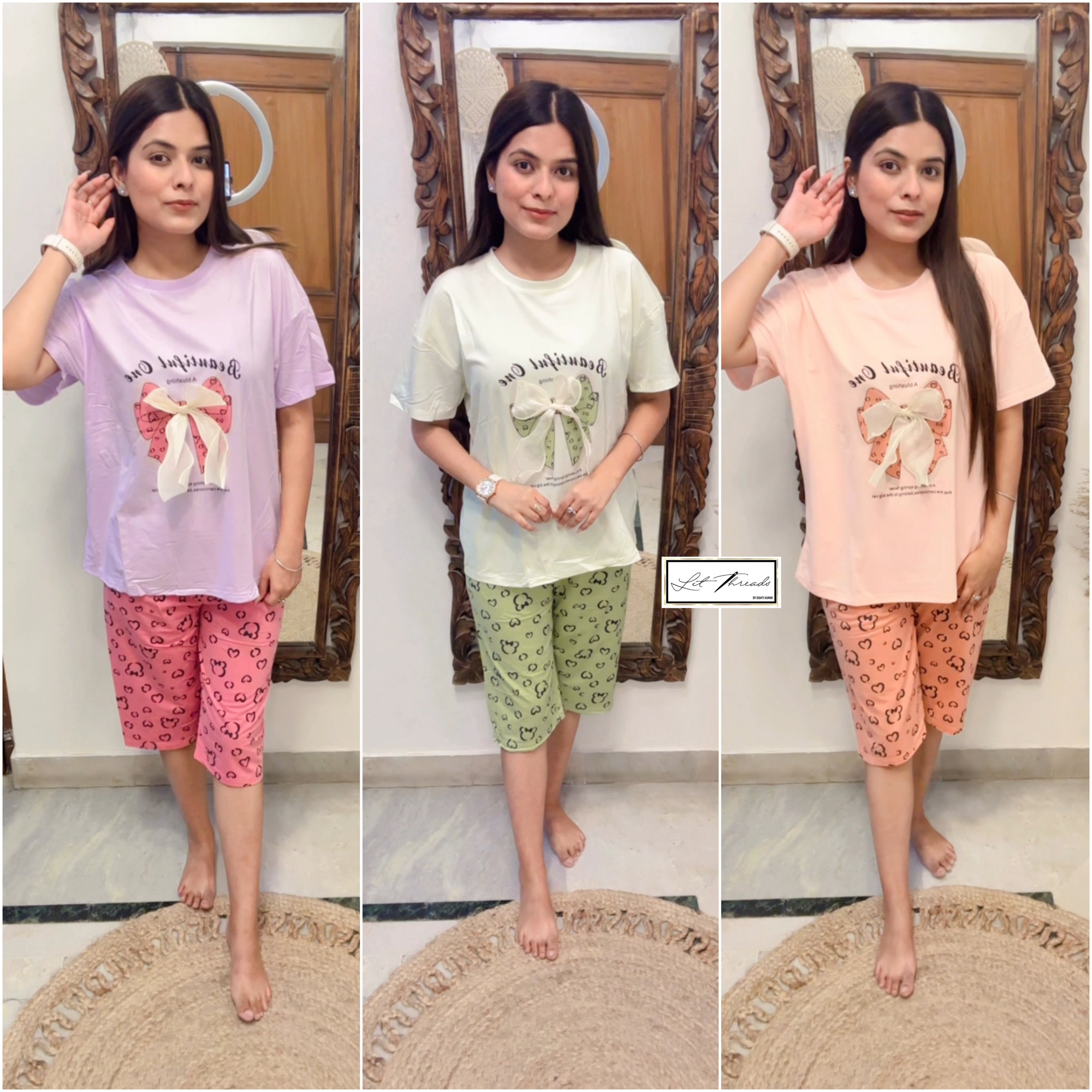 Heart Kapri Nightsuit