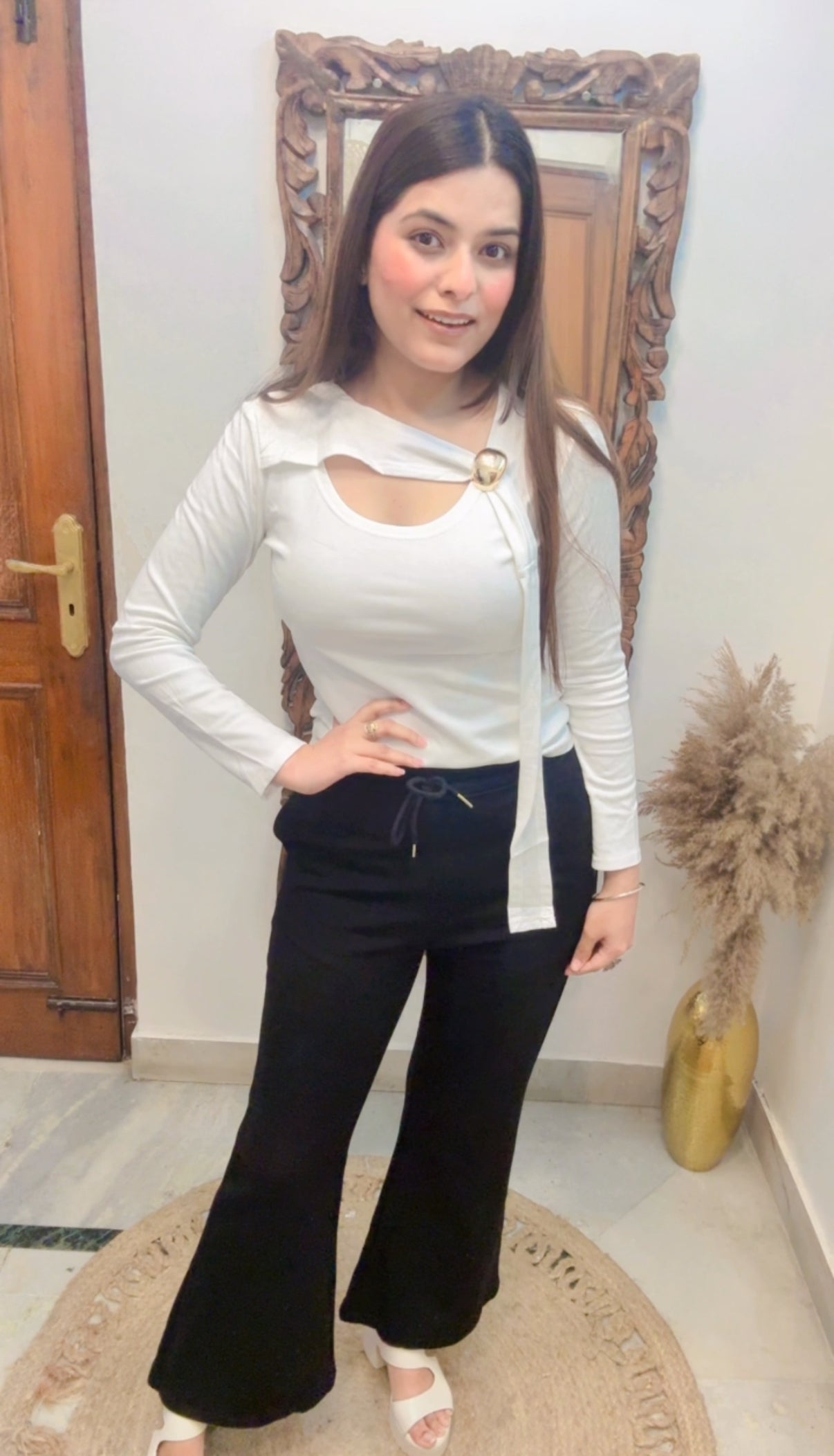 Classy Basic Fleece Top