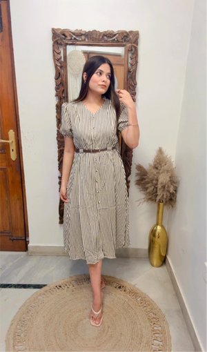 Rabab Dress with belt