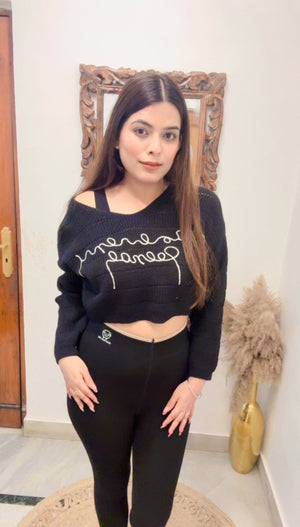 Lt0999 Warm Crop Top