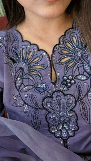Zameena Three Piece Set