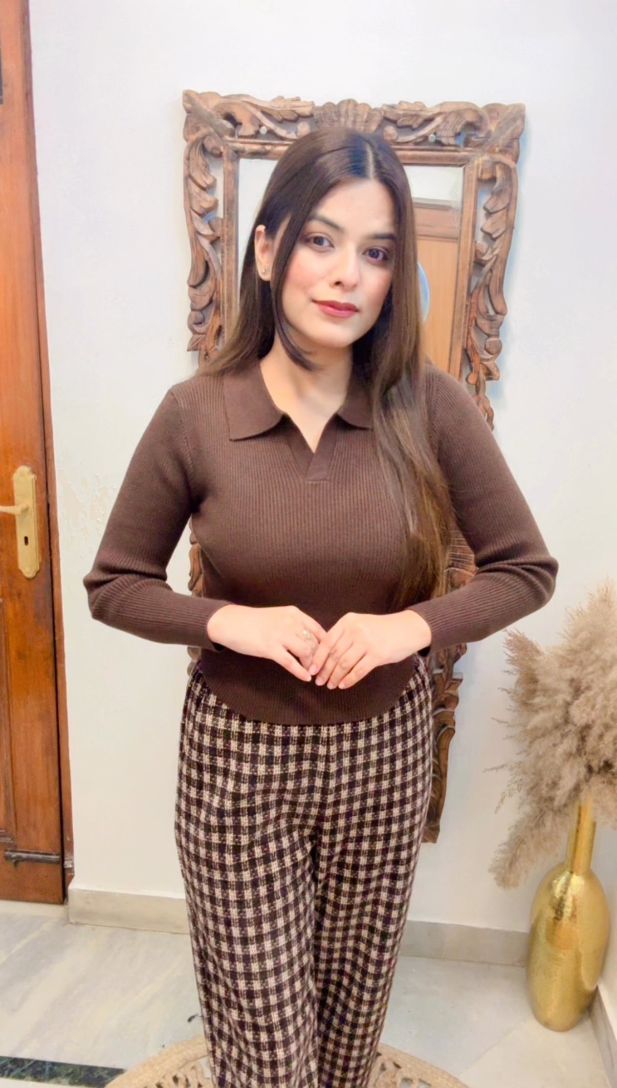 Heavy Quality Collar Top