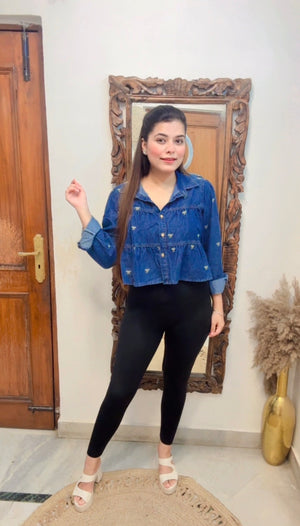 Lit Shirt 142 soft denim