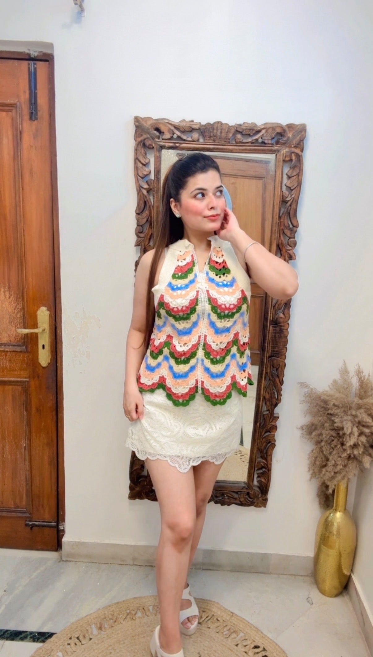 Crochet Short Skirt