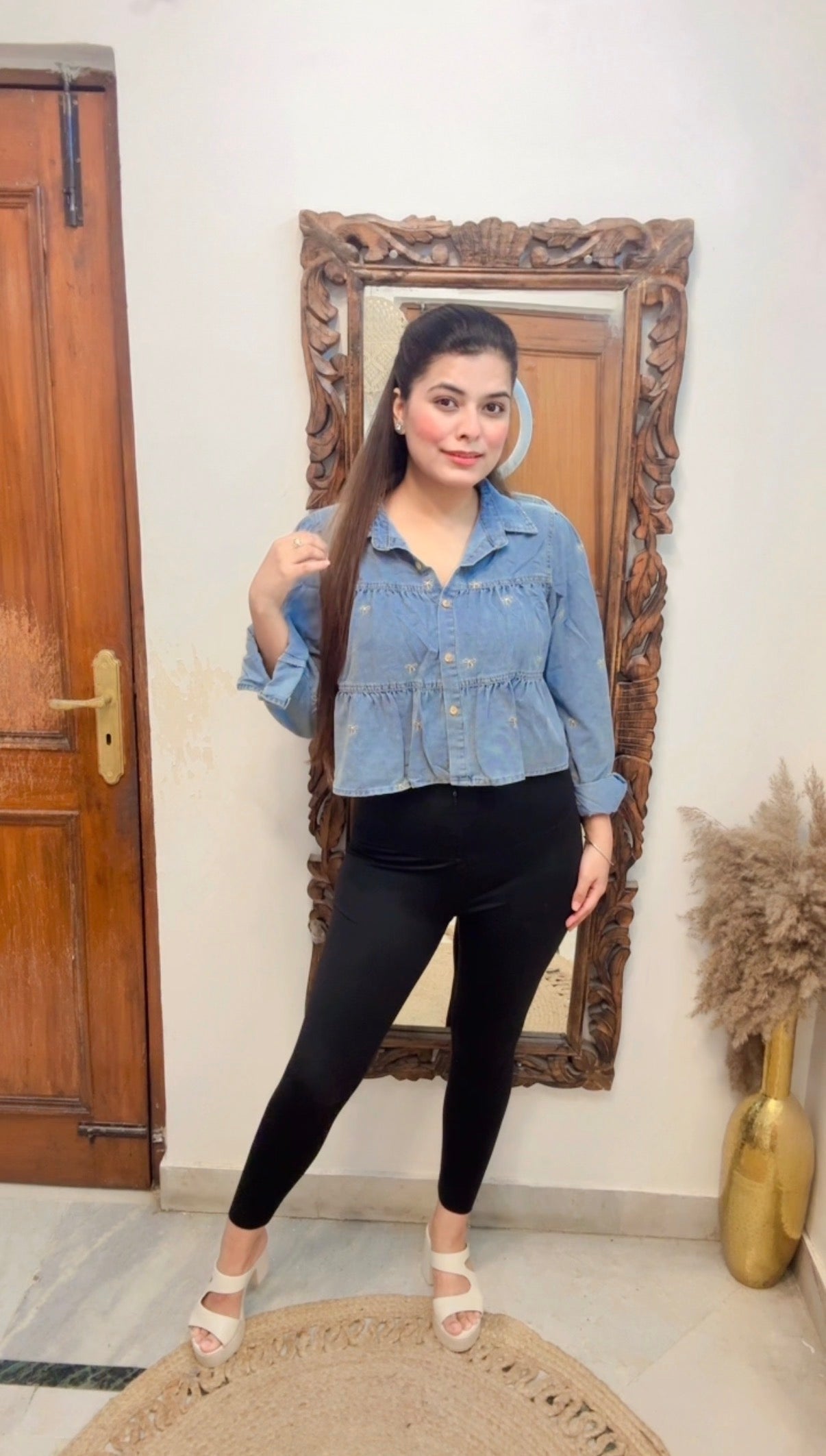 Lit Shirt 142 soft denim
