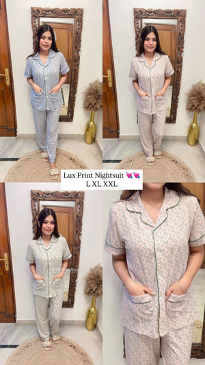 Floral Lux Nightwear