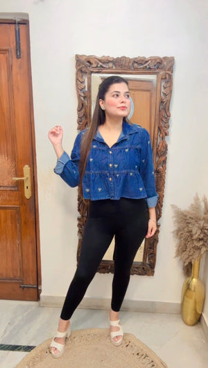Lit Shirt 142 soft denim