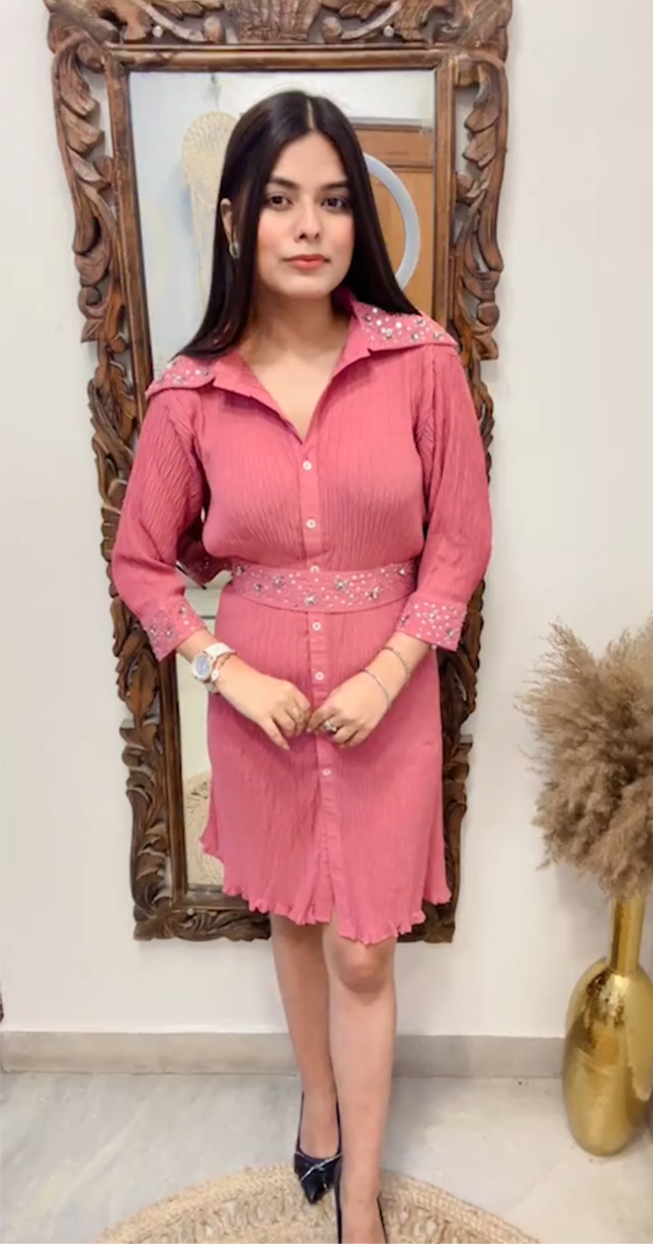 Freya Dress with belt