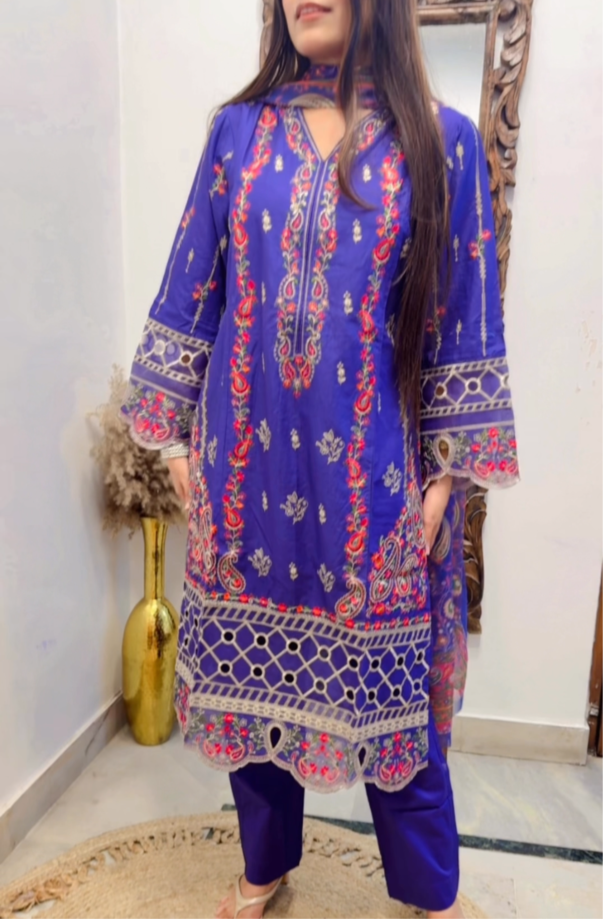 Wafa Three Piece Set