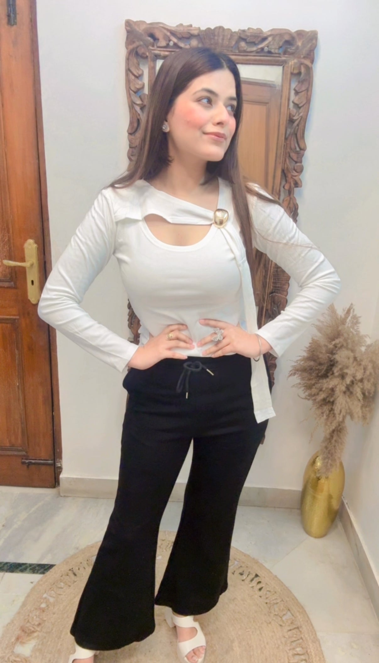 Classy Basic Fleece Top