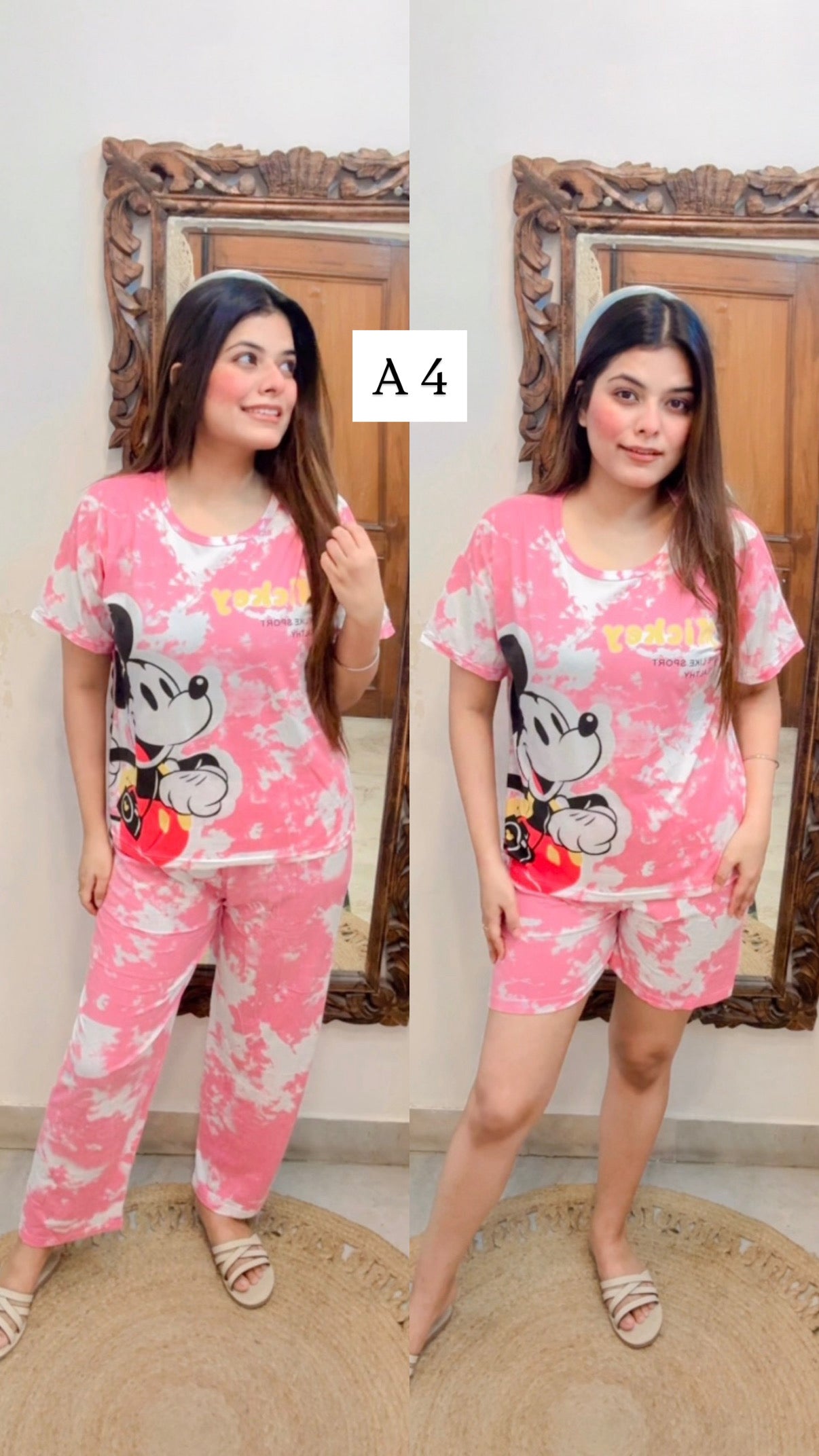 Nightsuit L111 (tshirt,shorts n lower)