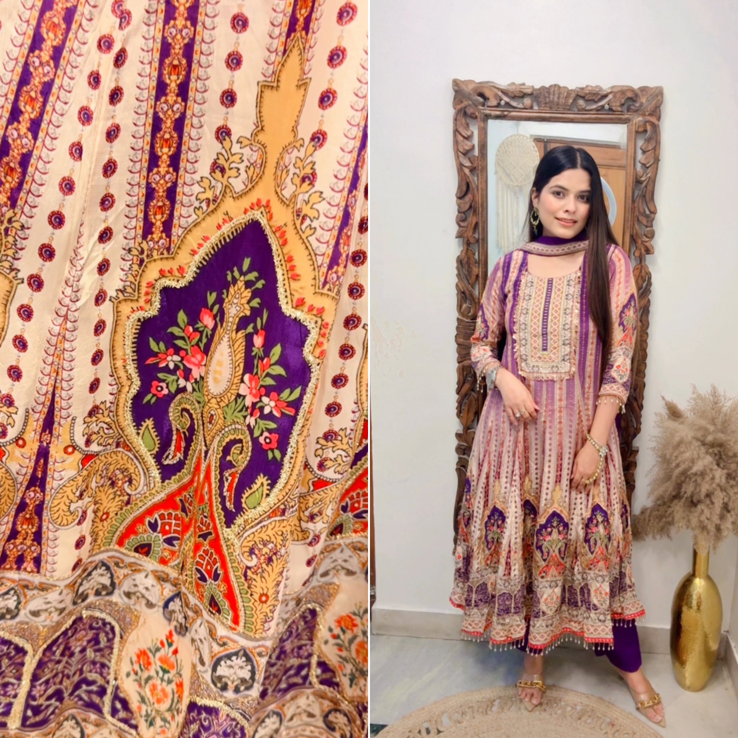 Heena Three Piece Set