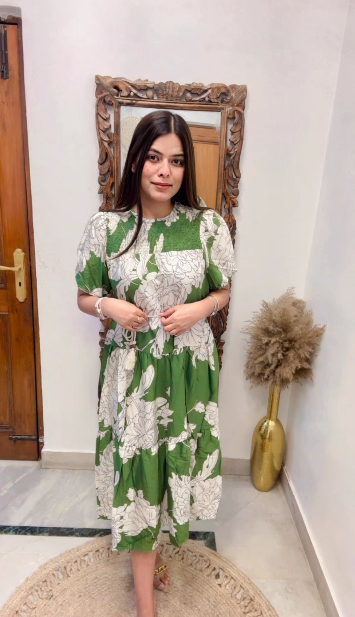 Ada Dress with dori belt