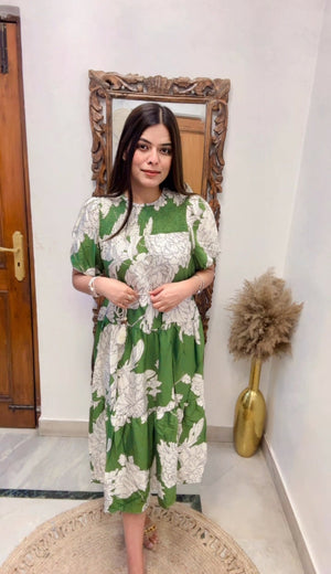 Ada Dress with dori belt