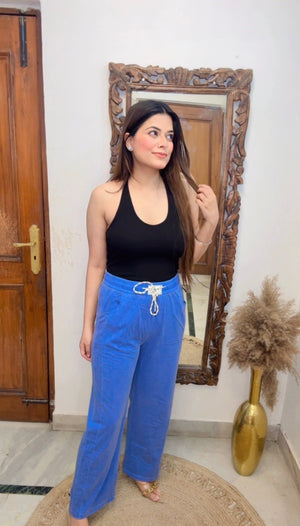 Denim lower pant