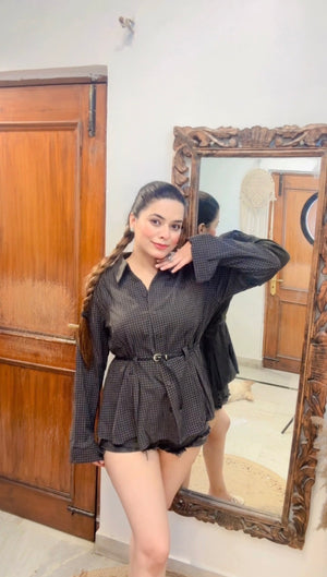 Lit Shirt 144 with belt
