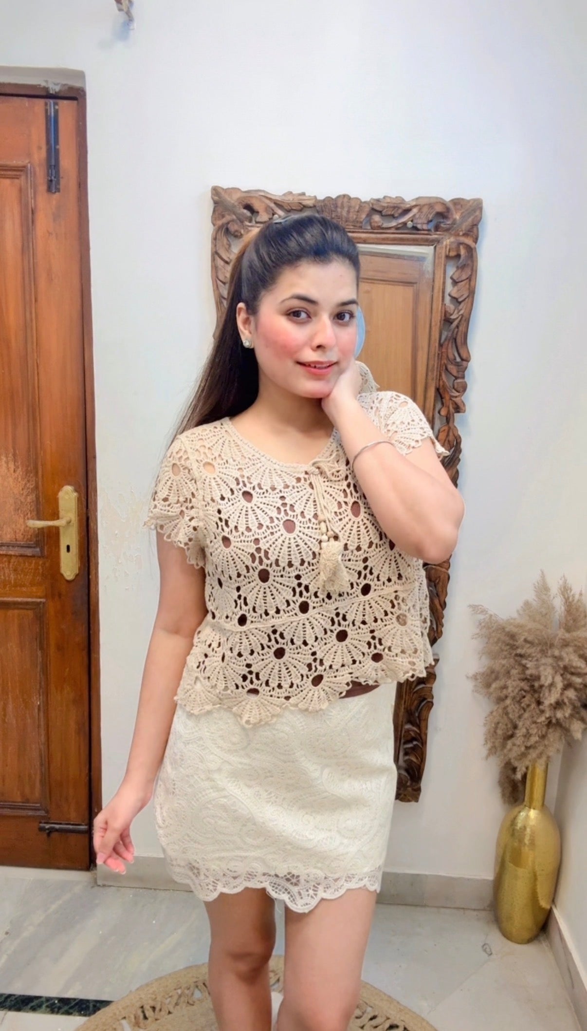 Crochet Short Skirt