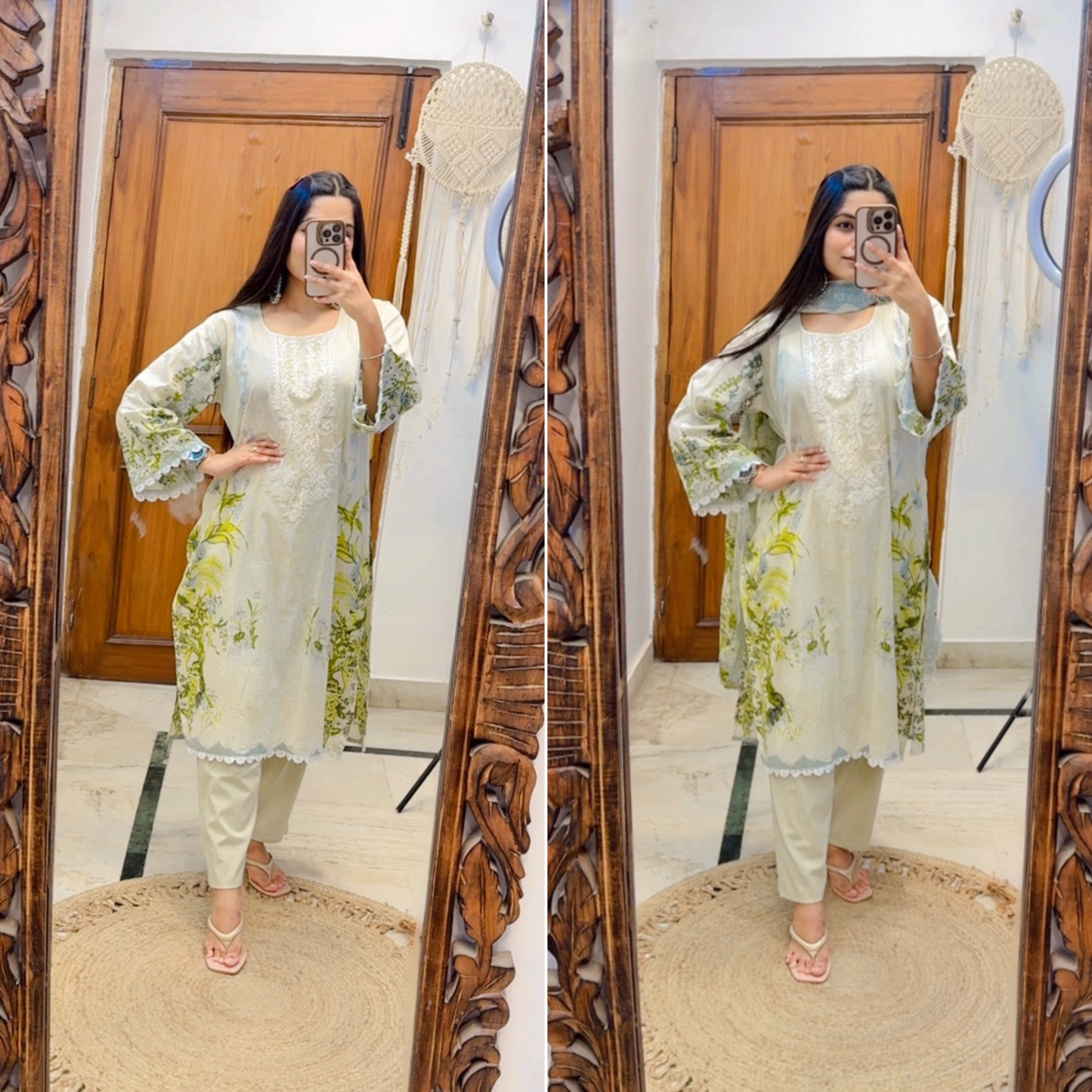 Shazmeen Three Piece Set